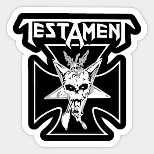 testment Sticker